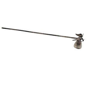 Napier Angel Candle Snuffer Silver With Twisted Handle Christmas